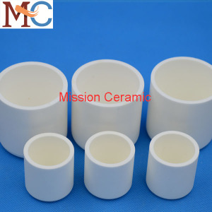 Zirconia (ZrO2) Ceramic Crucible